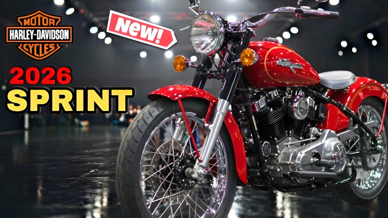 2026 Harley-Davidson Sprint Officially Revealed