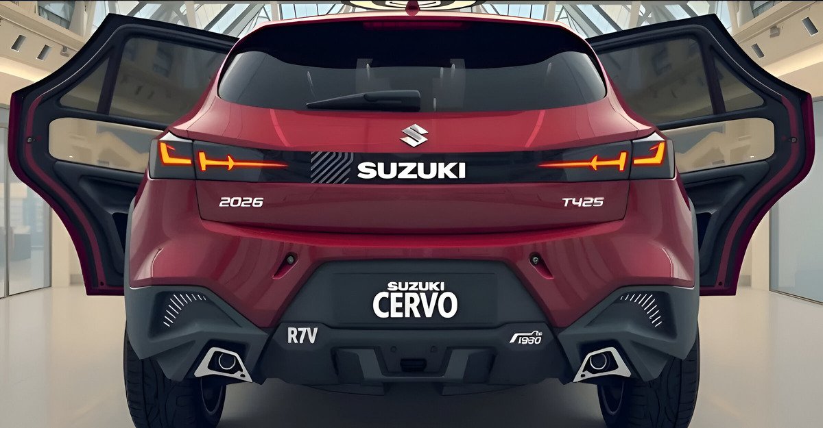 2026 Maruti Cervo Car Launched… 999cc Engine, 32Km Mileage, 6 Airbags, 360-Degree Camera, Buy for Just ₹95,000 Down Payment