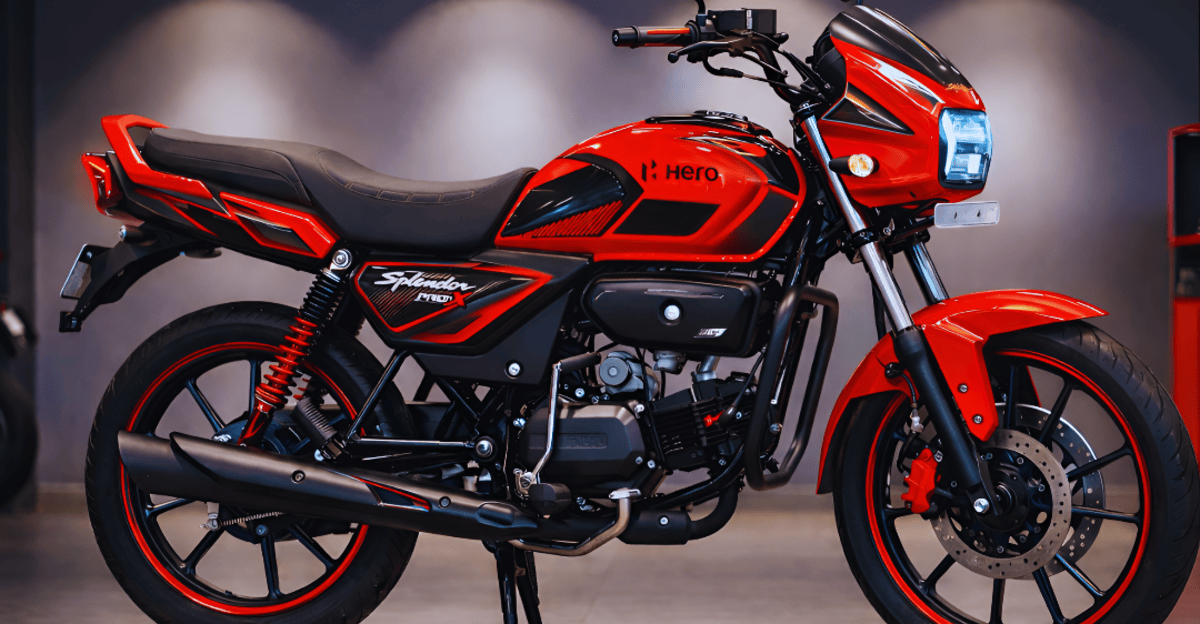 2026 New Hero Splendor Plus Bike with 135cc Launched